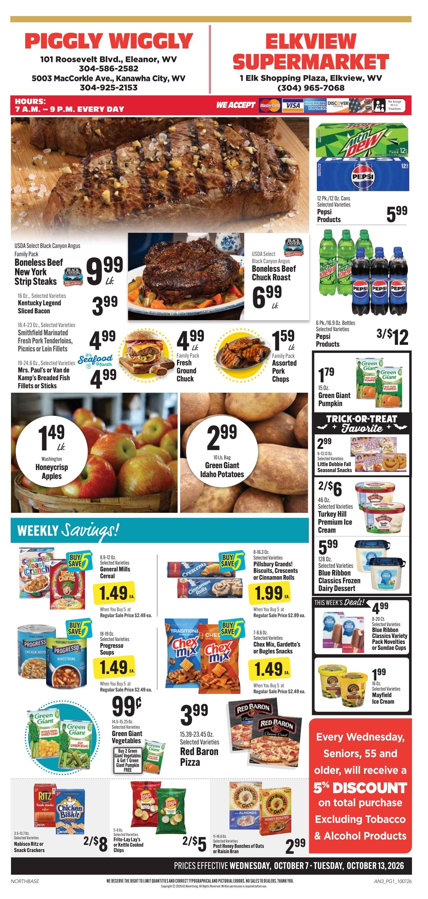 Poca Supermarket Weekly Ad October 7 - 13, 2026