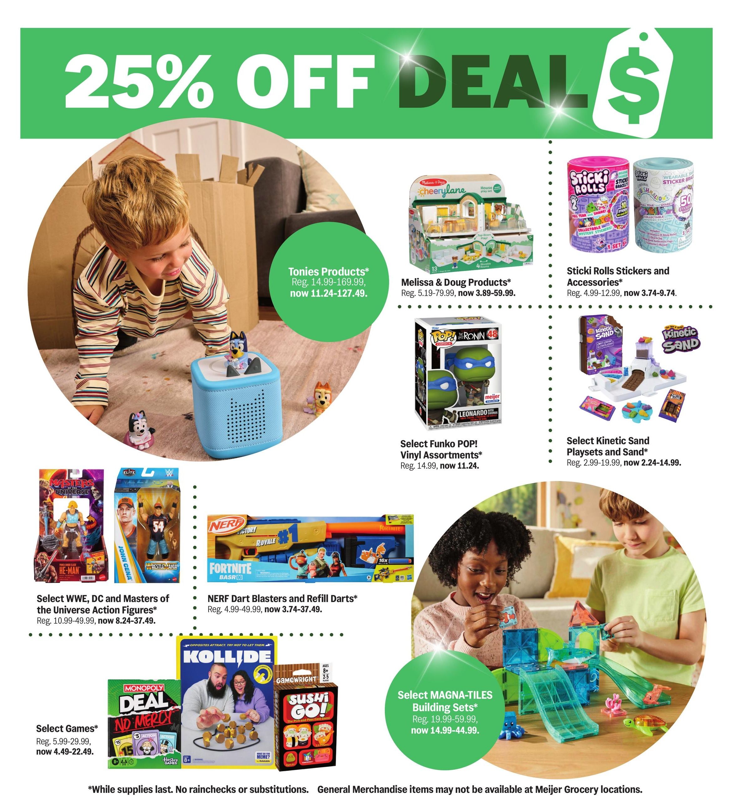 Meijer (Chicago Area, IL) good deal days. one week only! Weekly Ad October 7 - 13, 2026