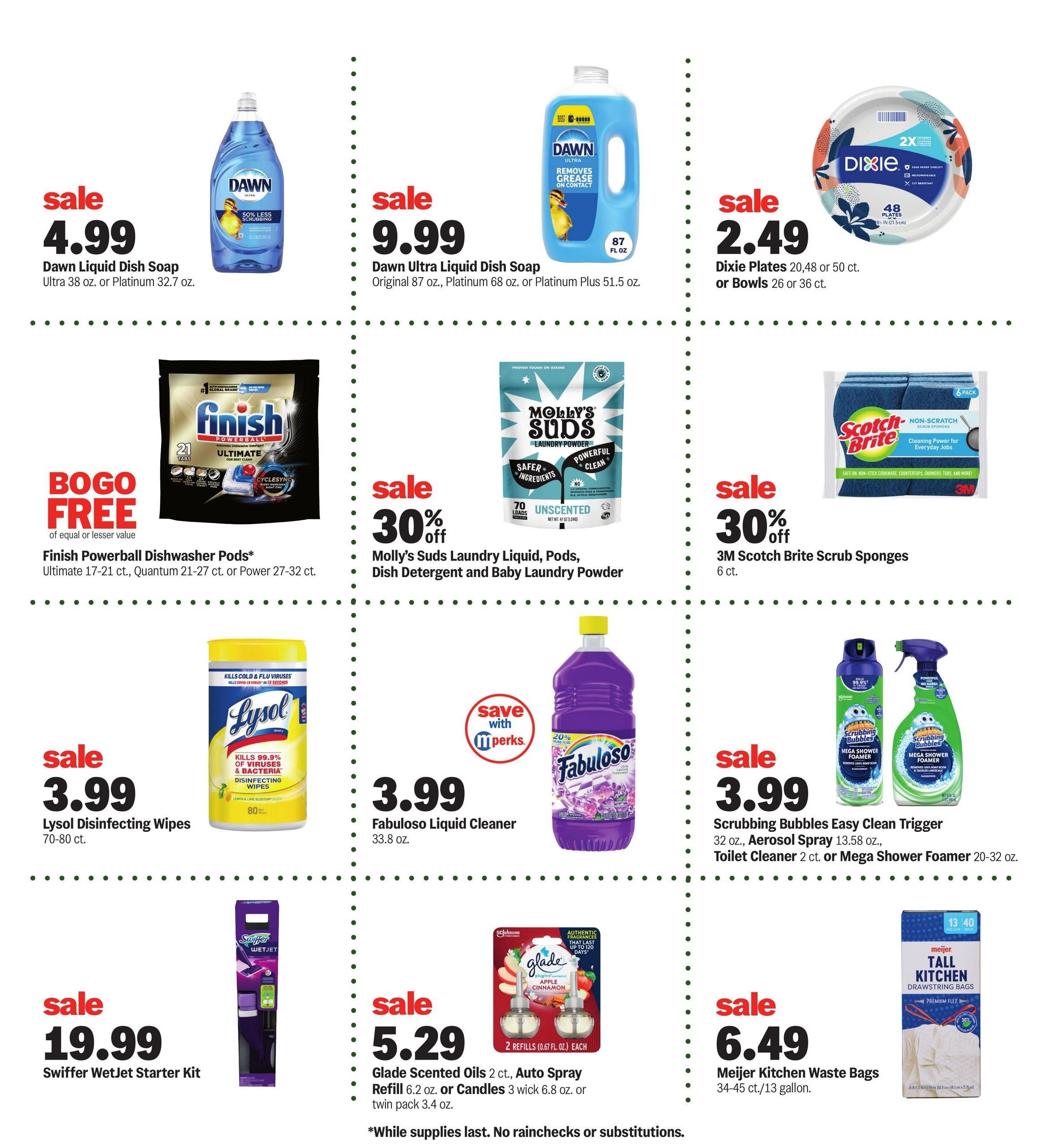 Meijer (Chicago Area, IL) good deal days. one week only! Weekly Ad October 7 - 13, 2026