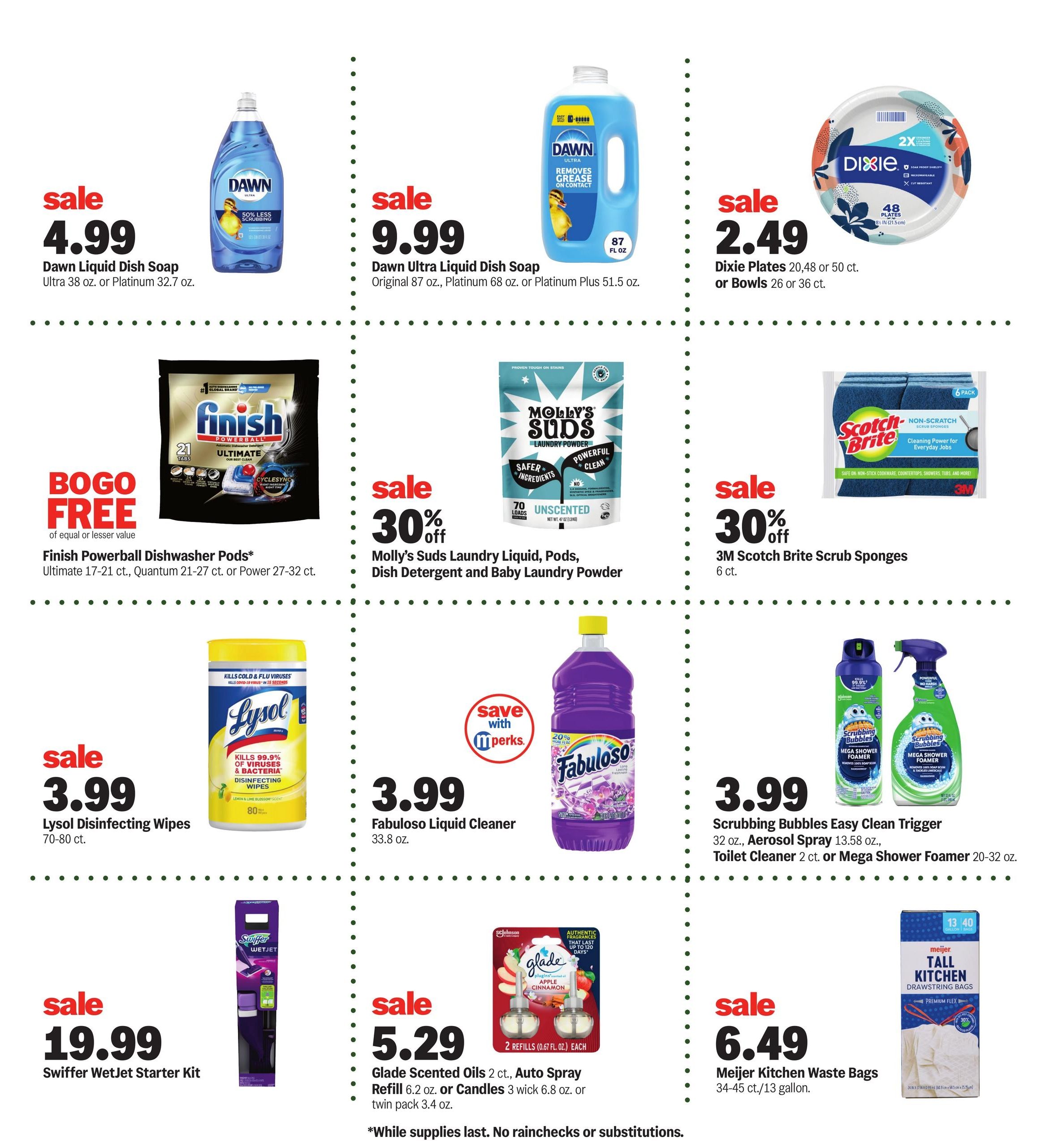 Meijer (Carmel Area, IN) good deal days. one week only! Weekly Ad October 7 - 13, 2026