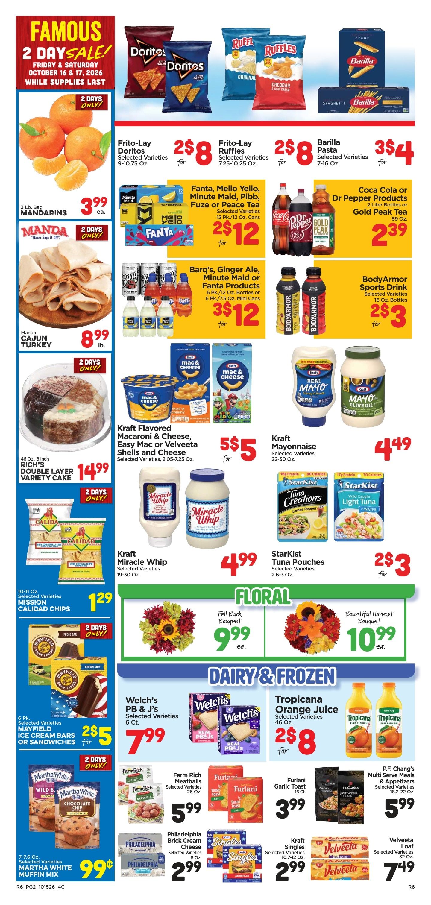 Jubilee Foods Pearl River Weekly Ad October 15 - 21, 2026