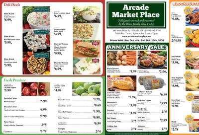 Arcade Market Place Weekly Ad October 4 - 10, 2026