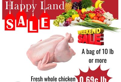 Happy Land Market (8000 Schaefer Highway, Detroit, MI) Weekly Ad October 3 - 3, 2026