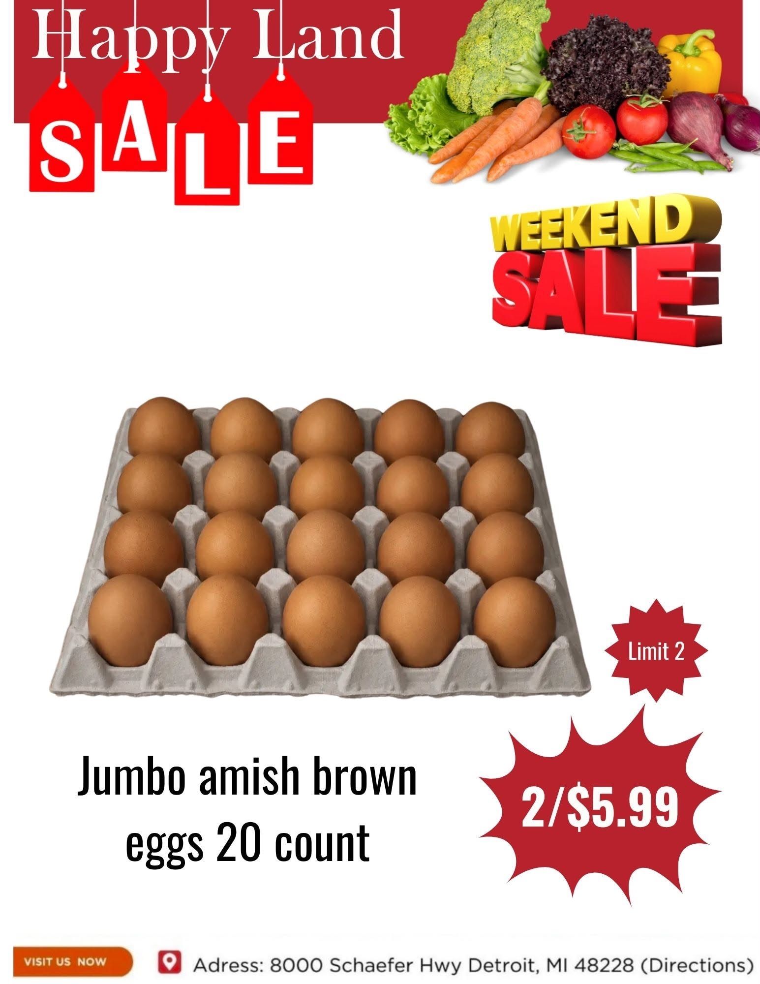 Happy Land Market (8000 Schaefer Highway, Detroit, MI) Weekly Ad October 3 - 3, 2026