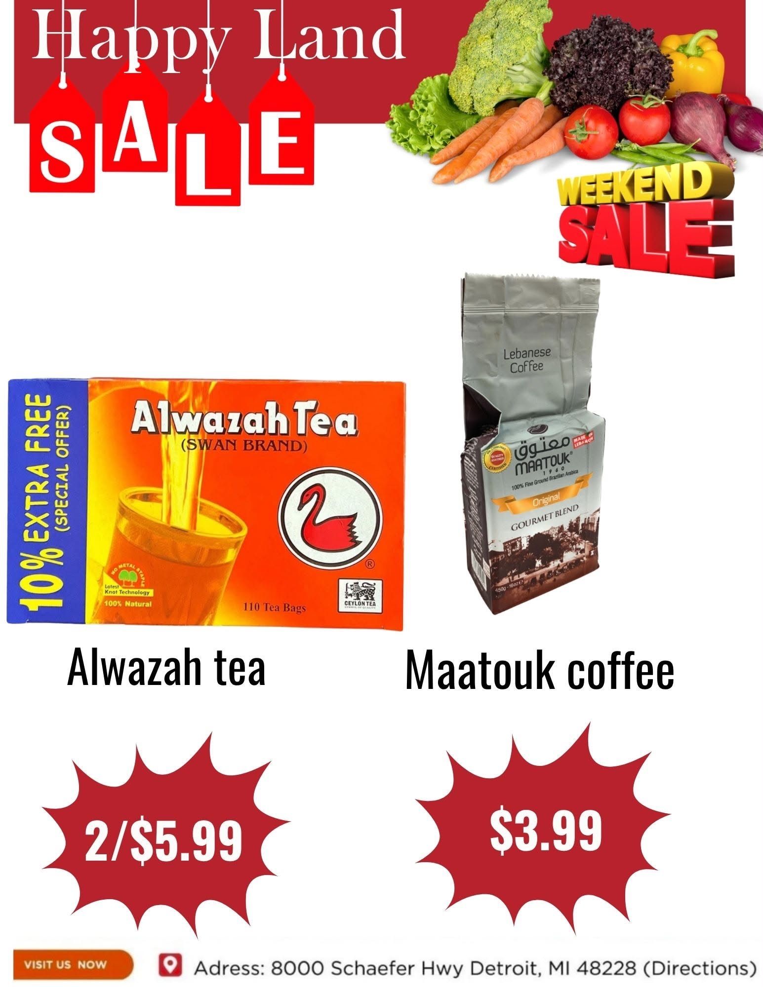 Happy Land Market (8000 Schaefer Highway, Detroit, MI) Weekly Ad October 3 - 3, 2026