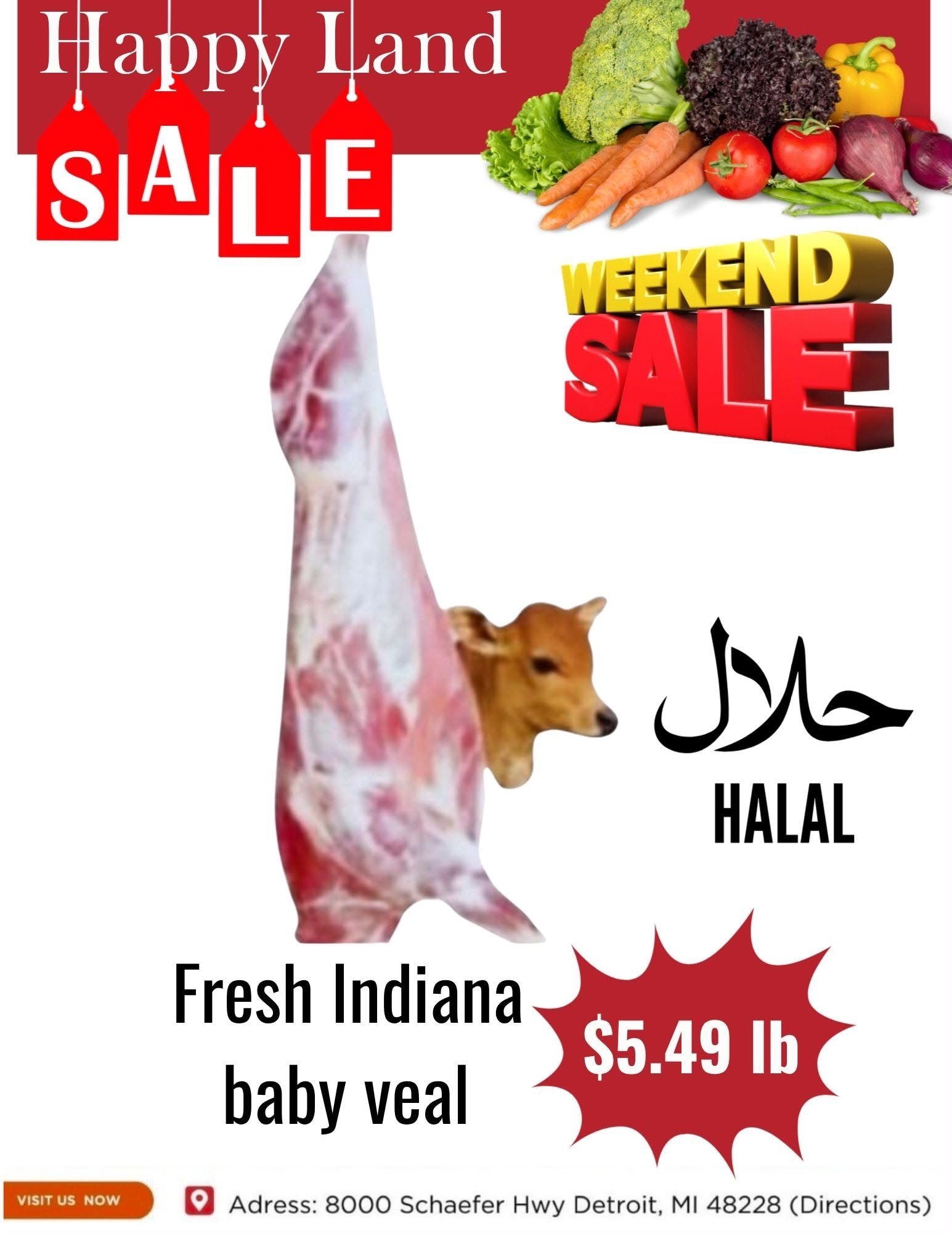 Happy Land Market (8000 Schaefer Highway, Detroit, MI) Weekly Ad October 3 - 3, 2026