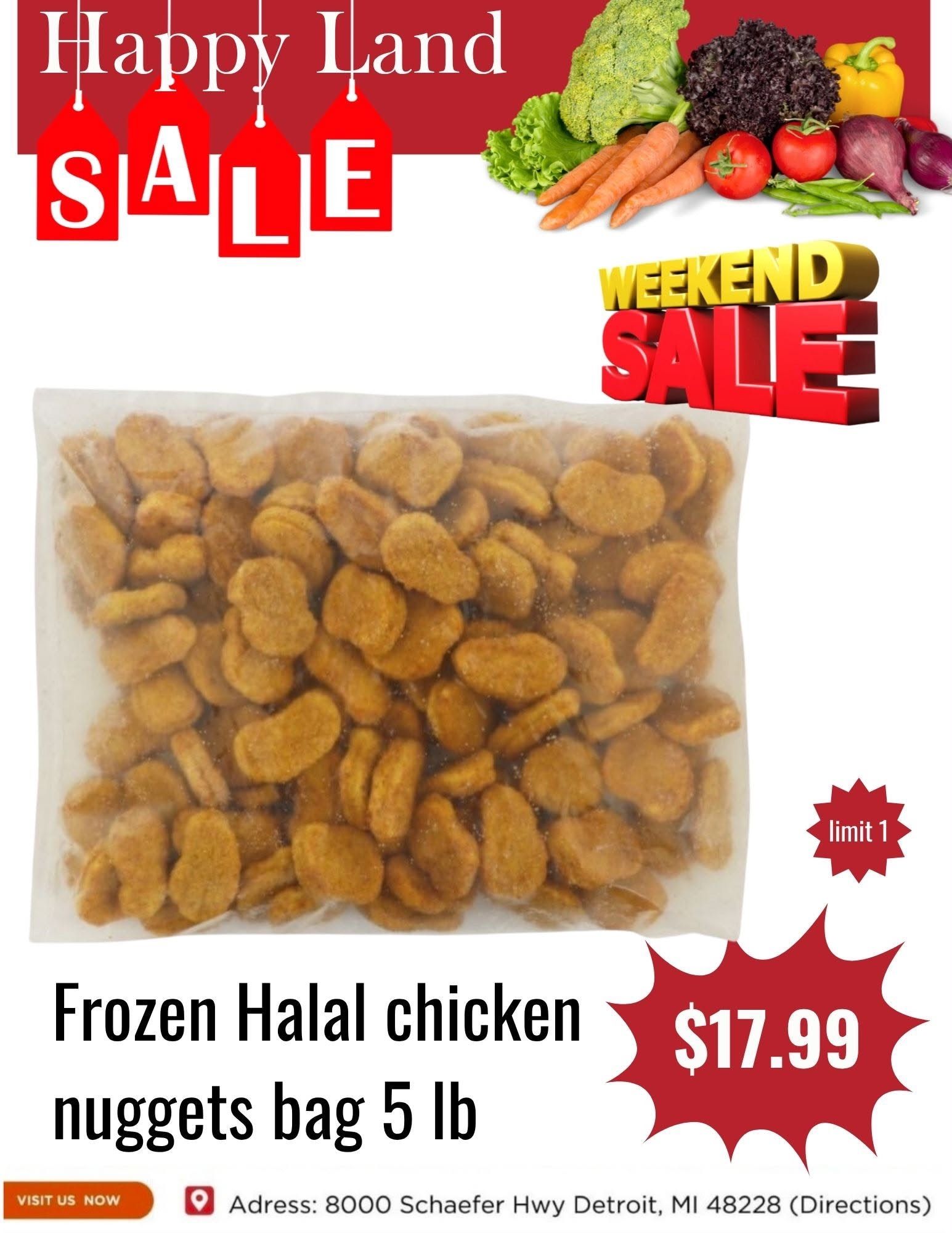 Happy Land Market (8000 Schaefer Highway, Detroit, MI) Weekly Ad October 3 - 3, 2026