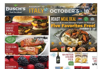 Busch's Fresh Food Market Weekly Ad October 5 - 18, 2026