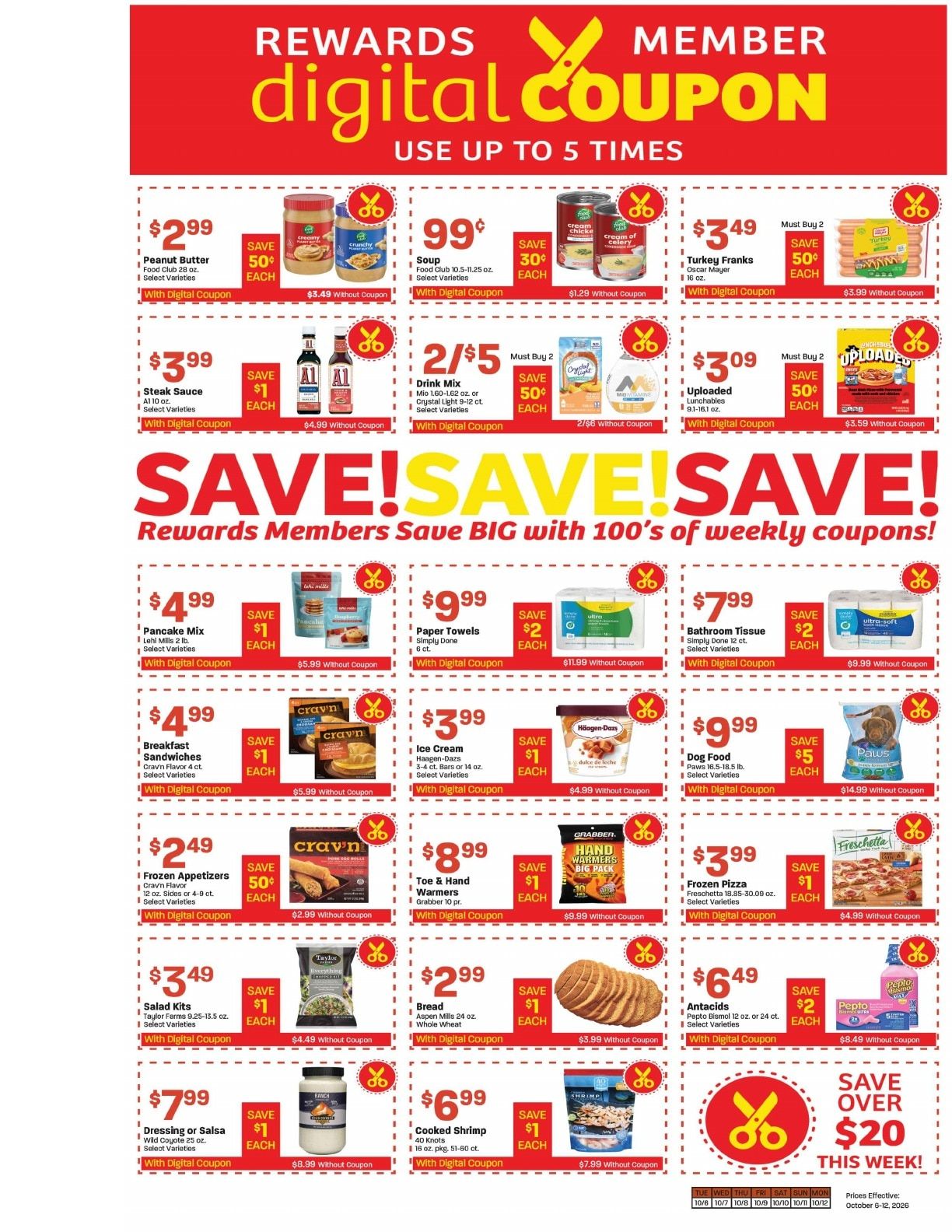 Al's Foodtown Weekly Ad October 6 - 12, 2026