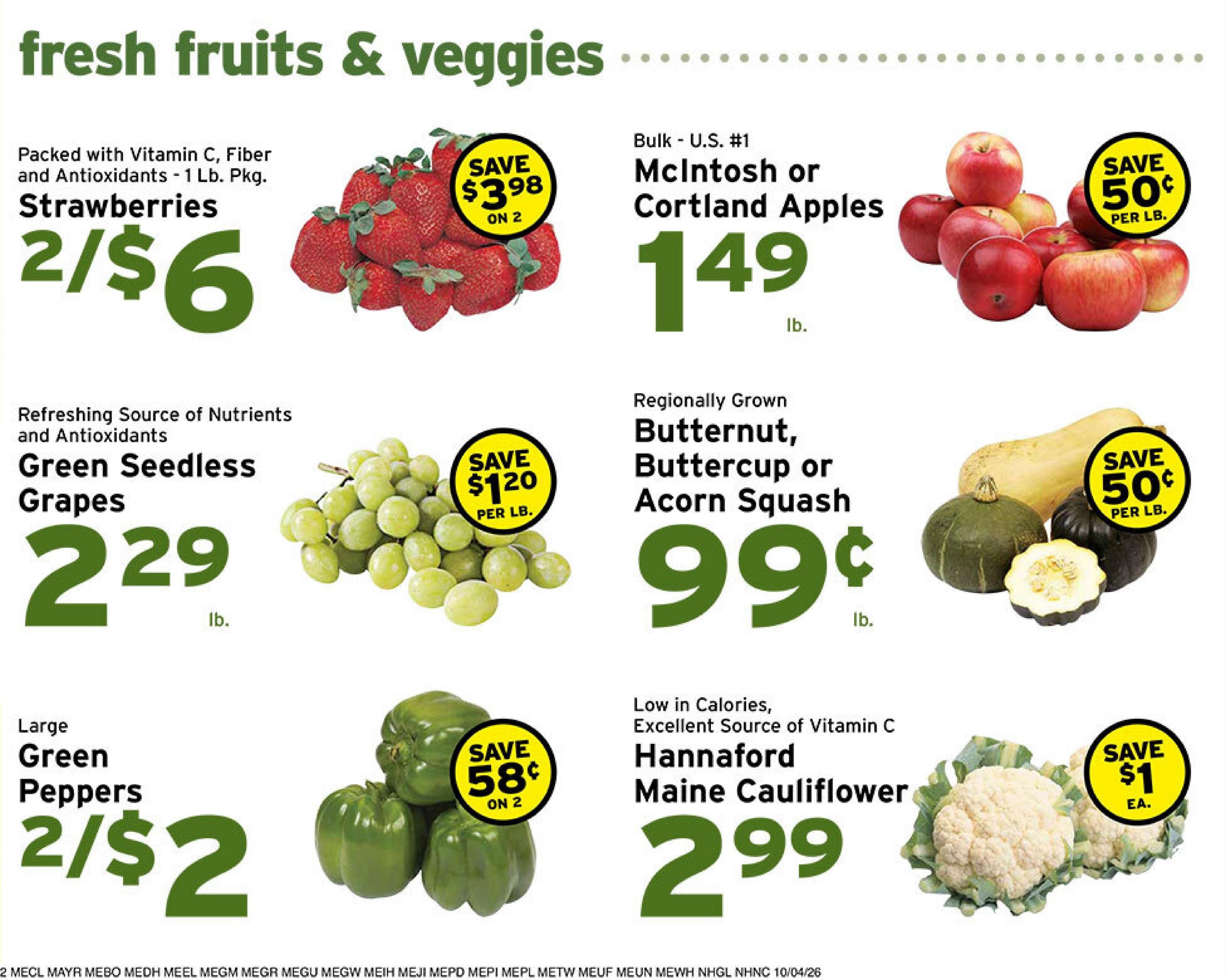 Danforth's Supermarket Weekly Ad October 4 - 10, 2026