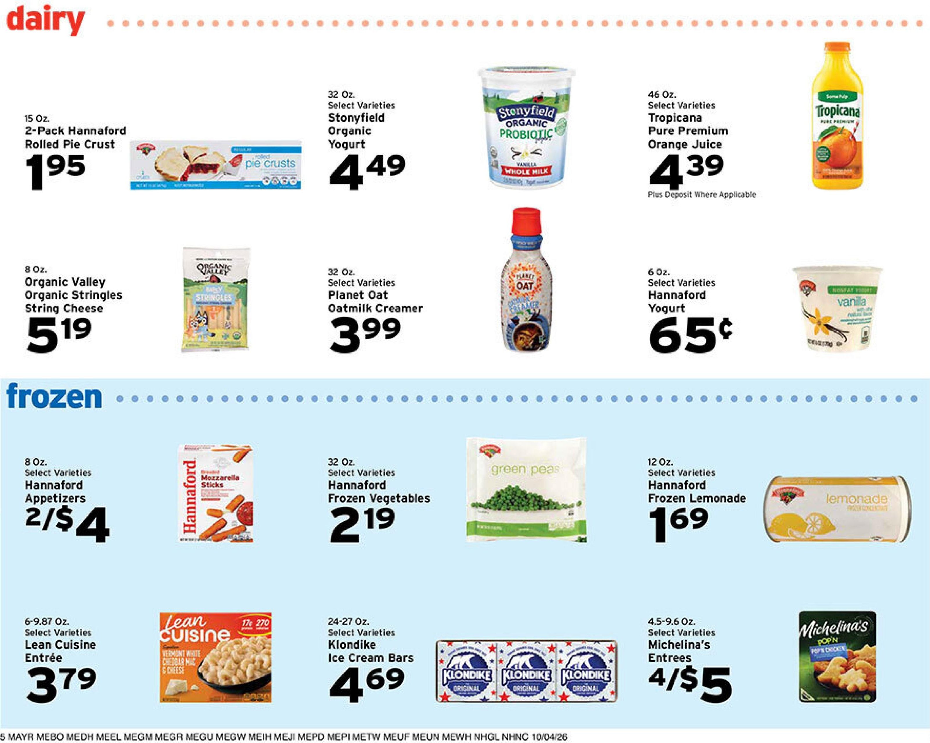 Danforth's Supermarket Weekly Ad October 4 - 10, 2026