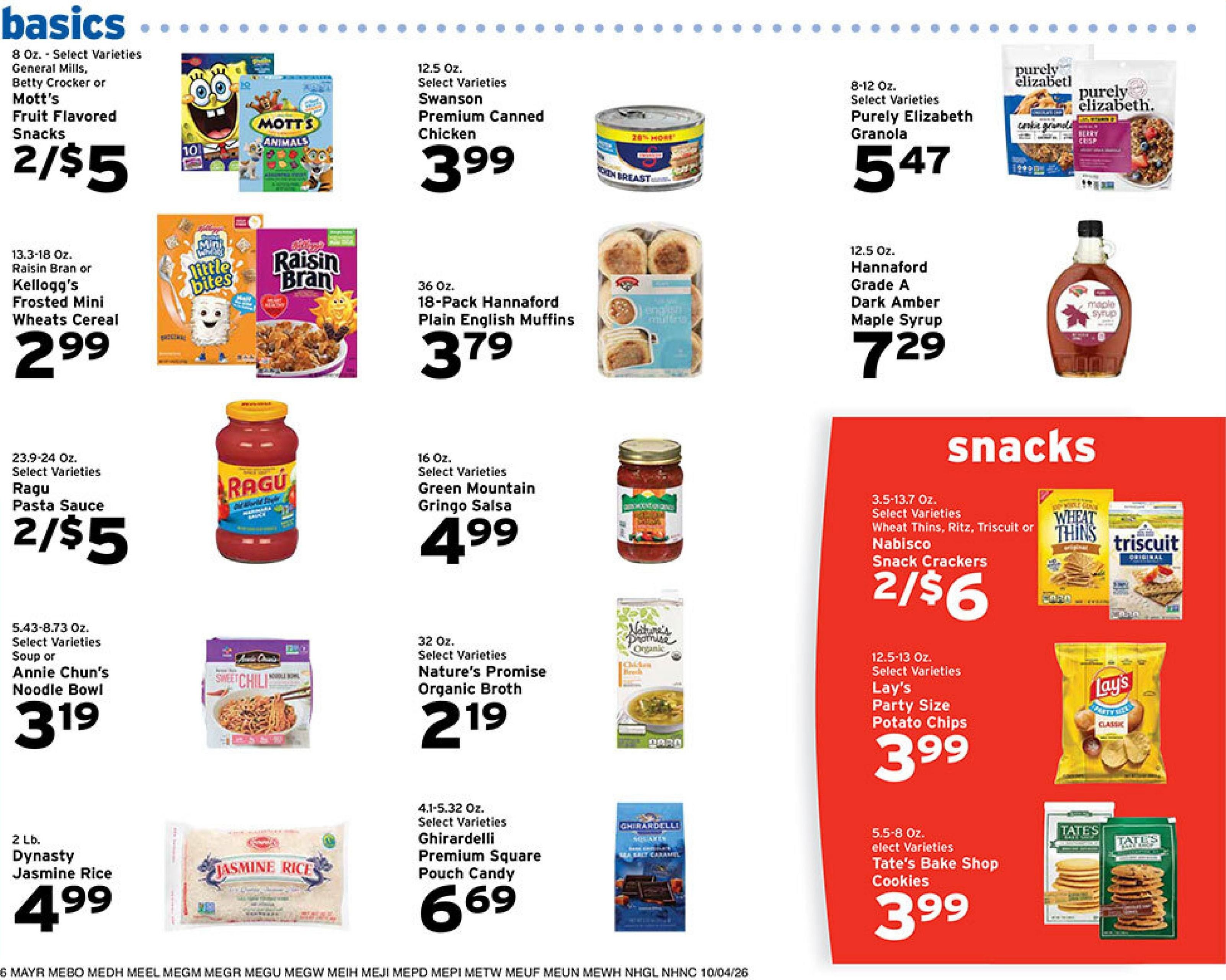Danforth's Supermarket Weekly Ad October 4 - 10, 2026
