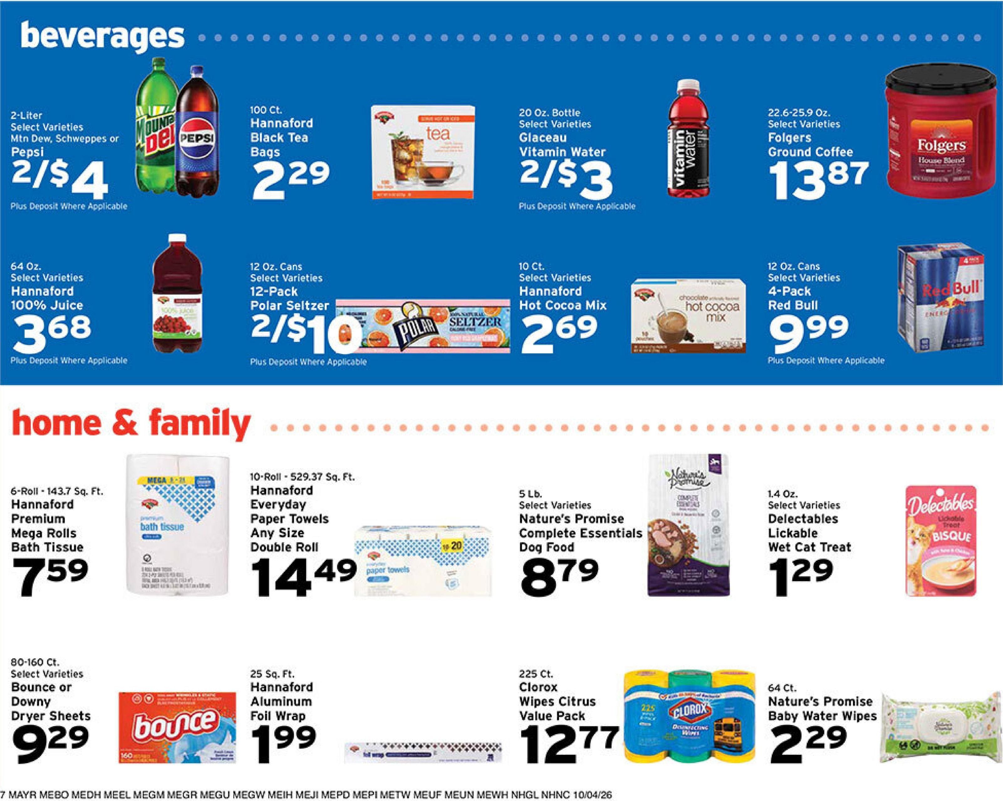 Danforth's Supermarket Weekly Ad October 4 - 10, 2026