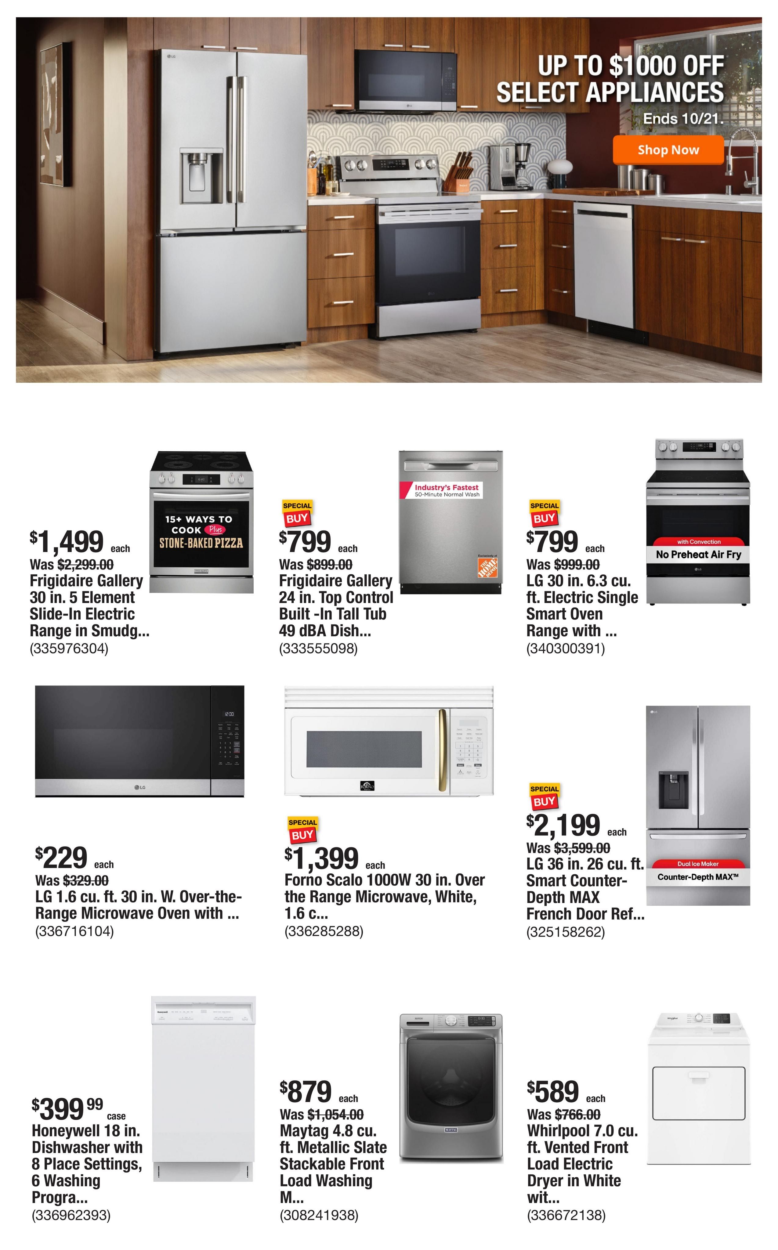 Home Depot (Dothan Area, AL) Weekly Ad October 1 - 8, 2026