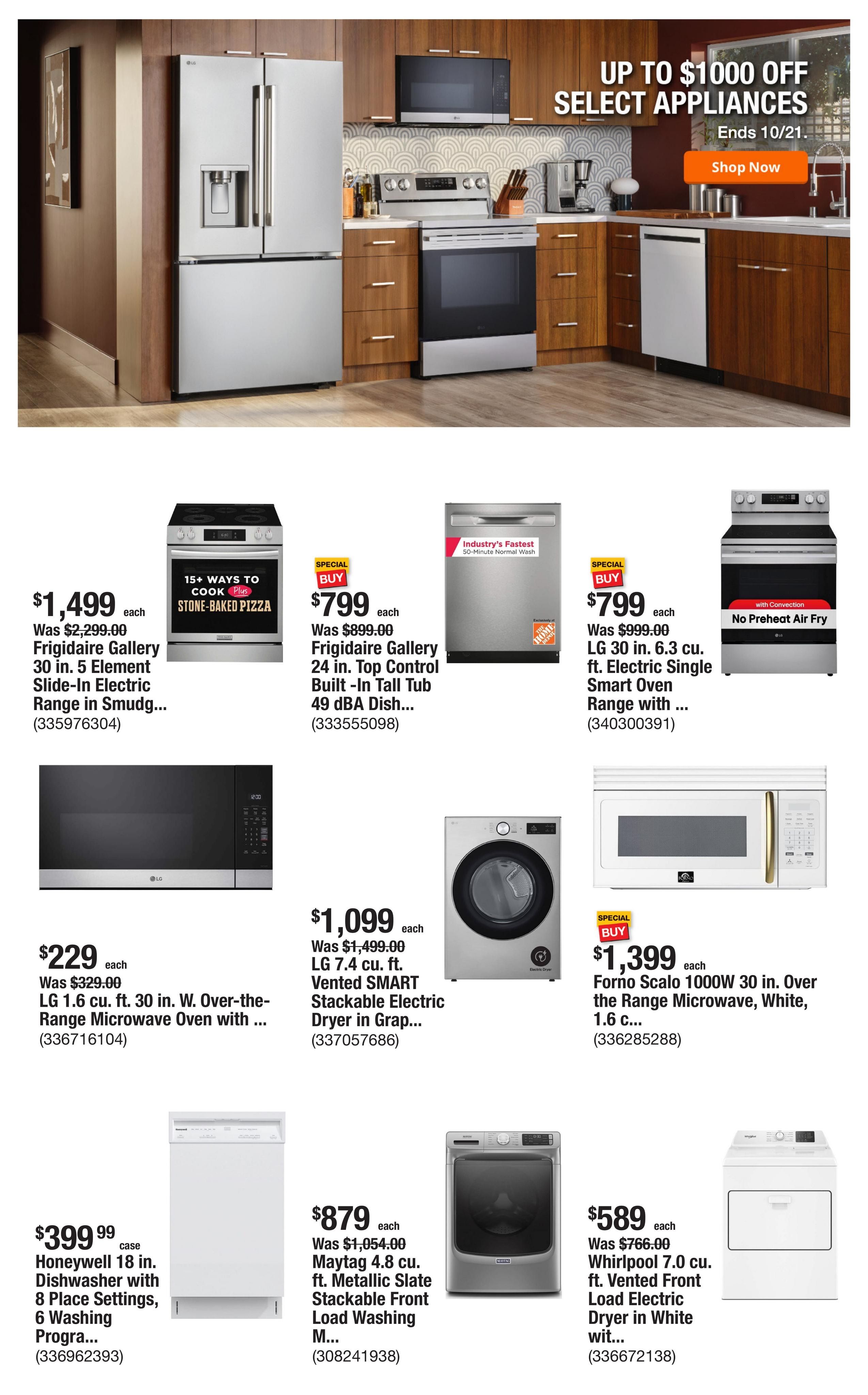 Home Depot (Harwood Heights Area, IL) Weekly Ad October 1 - 8, 2026
