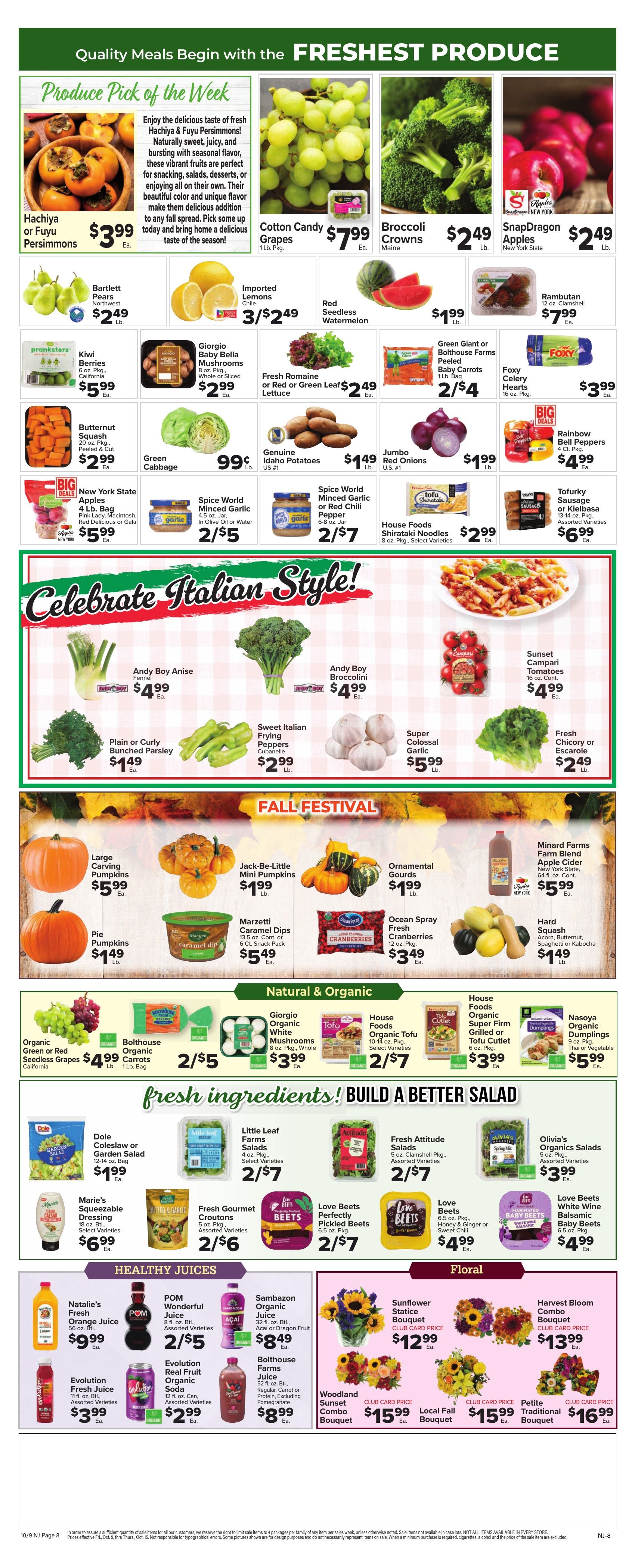 Shop n Bag Weekly Ad October 9 - 15, 2026