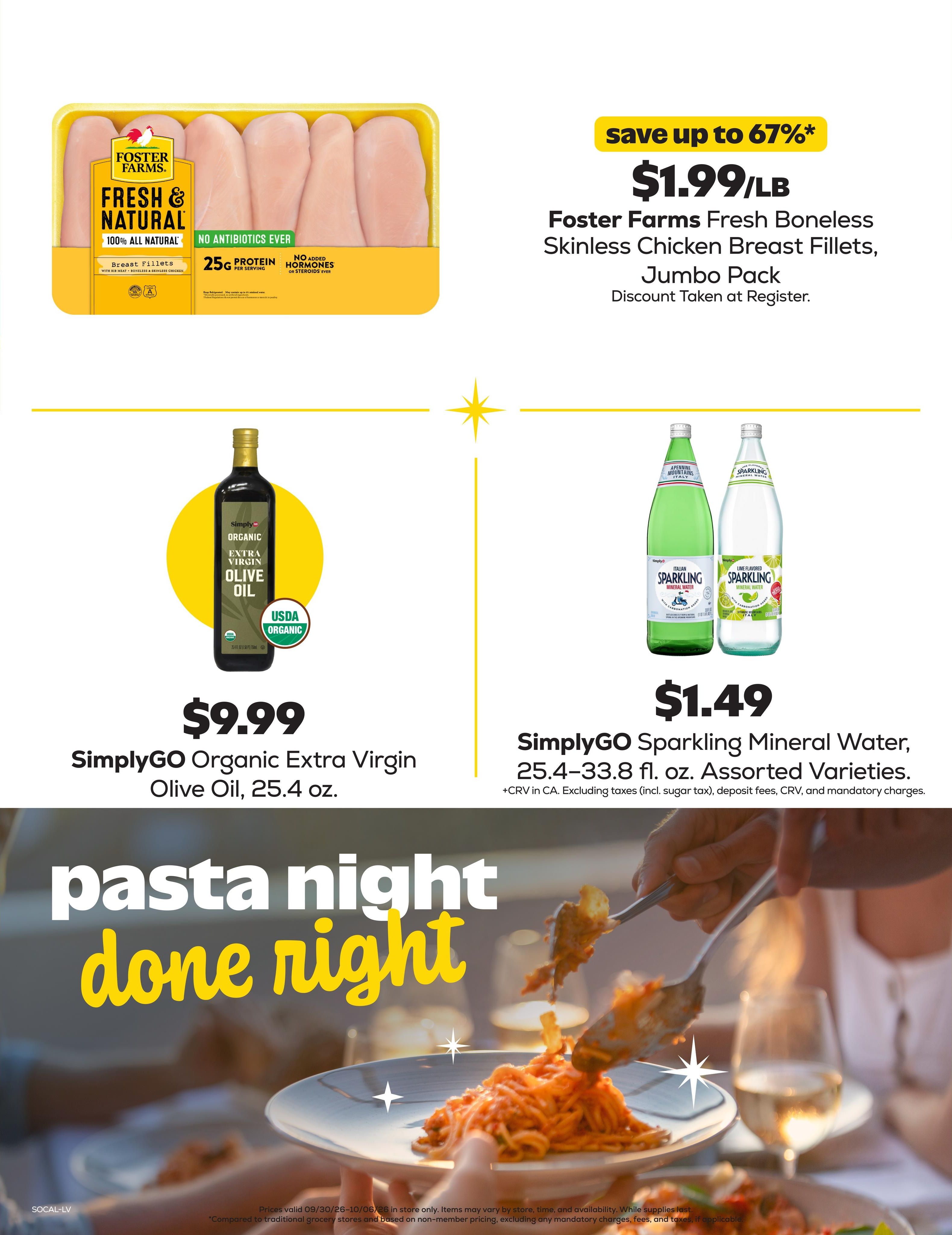 Grocery Outlet Weekly Ad September 30 - October 6, 2026