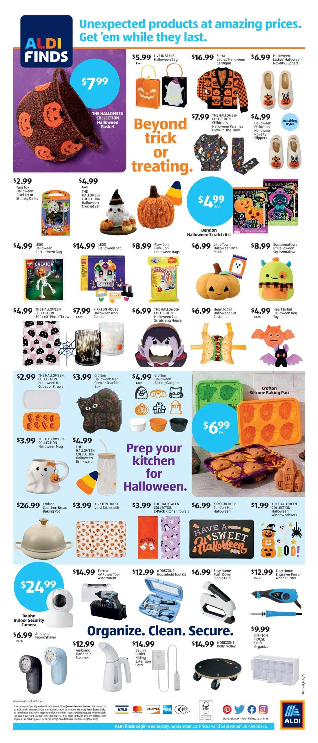 ALDI (Thornton Area, IL) Weekly Ad September 30 - October 6, 2026