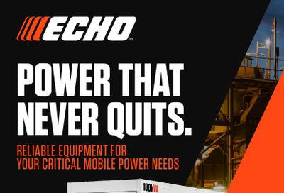 ECHO USA Outdoor Power Equipment Catalog Weekly Ad January 1 - December 31, 2026