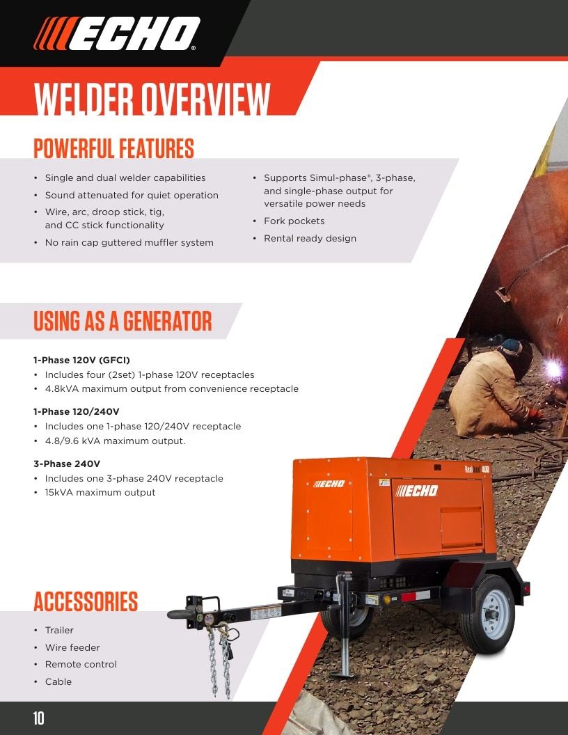 ECHO USA Outdoor Power Equipment Catalog Weekly Ad January 1 - December 31, 2026