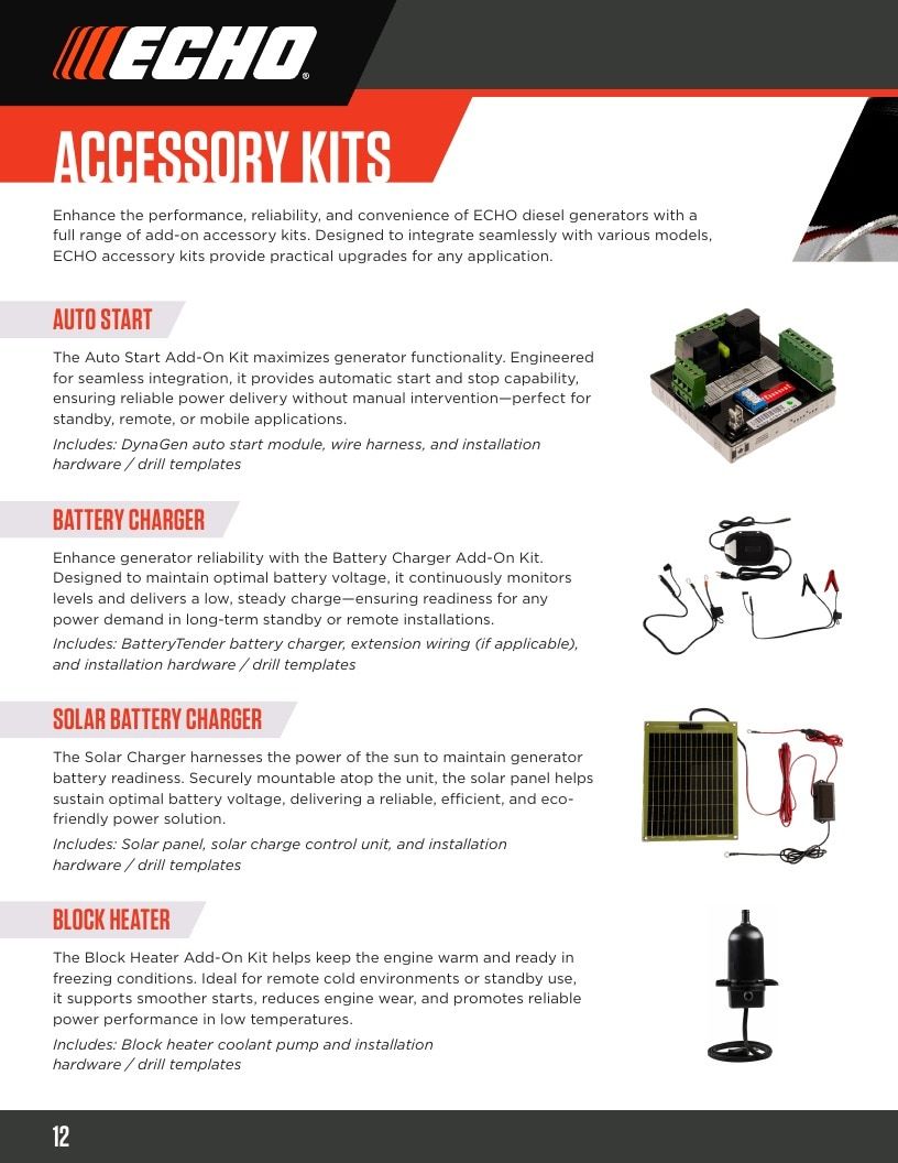 ECHO USA Outdoor Power Equipment Catalog Weekly Ad January 1 - December 31, 2026