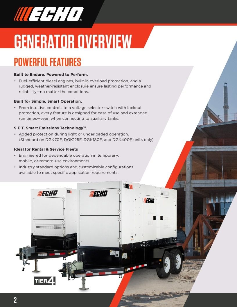 ECHO USA Outdoor Power Equipment Catalog Weekly Ad January 1 - December 31, 2026