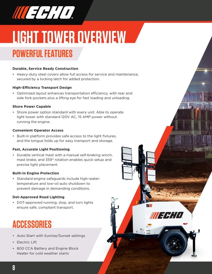 ECHO USA Outdoor Power Equipment Catalog Weekly Ad January 1 - December 31, 2026