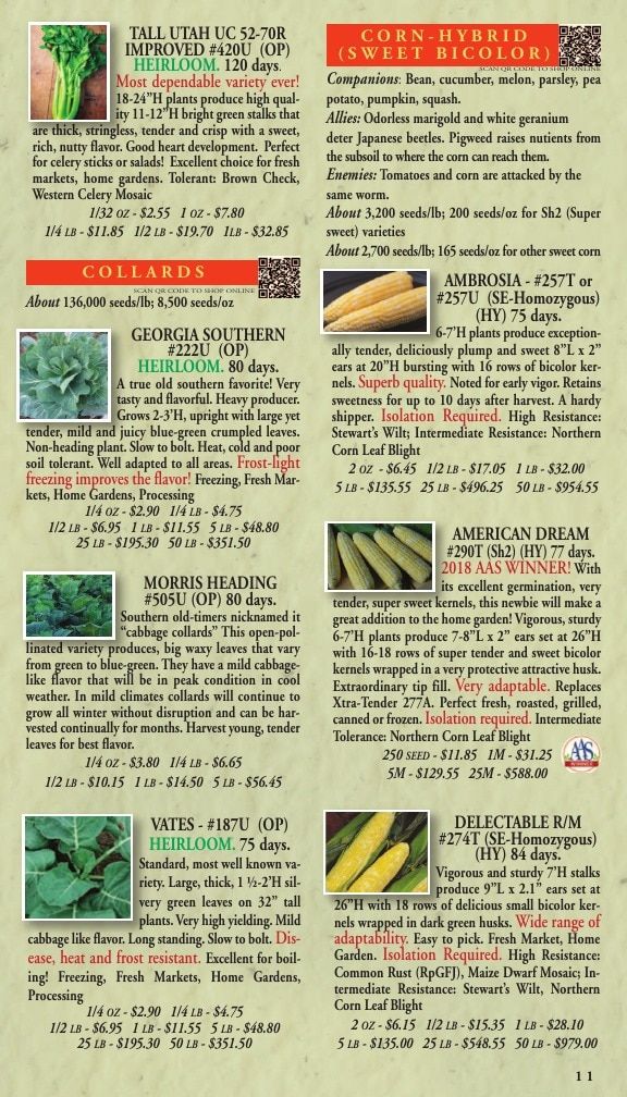Willhite Seed Seed Catalog Weekly Ad January 1 - December 31, 2026