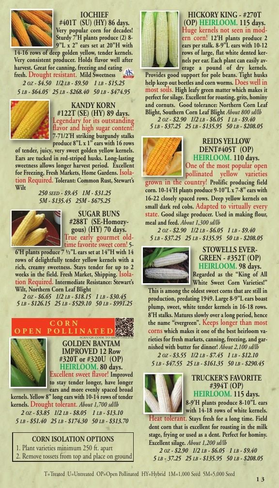 Willhite Seed Seed Catalog Weekly Ad January 1 - December 31, 2026
