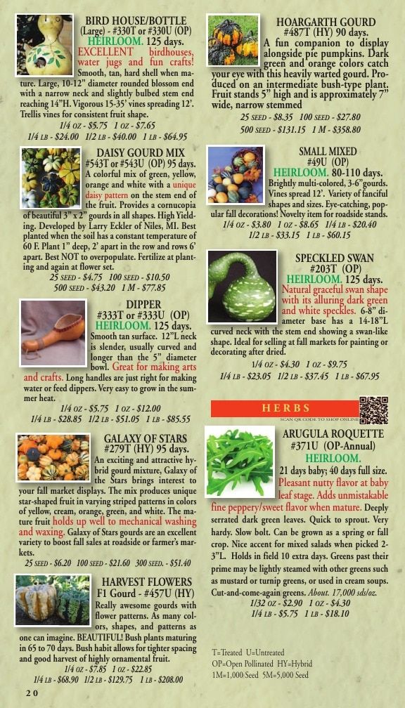 Willhite Seed Seed Catalog Weekly Ad January 1 - December 31, 2026