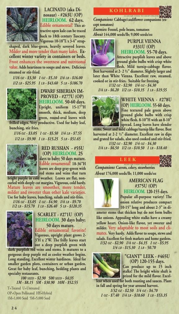 Willhite Seed Seed Catalog Weekly Ad January 1 - December 31, 2026