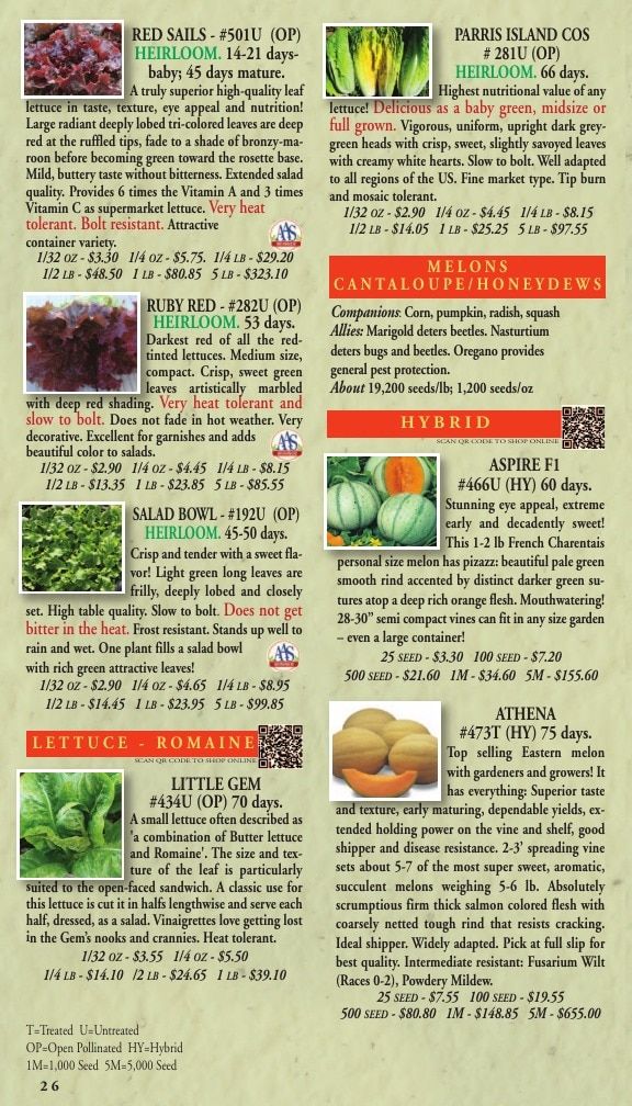 Willhite Seed Seed Catalog Weekly Ad January 1 - December 31, 2026