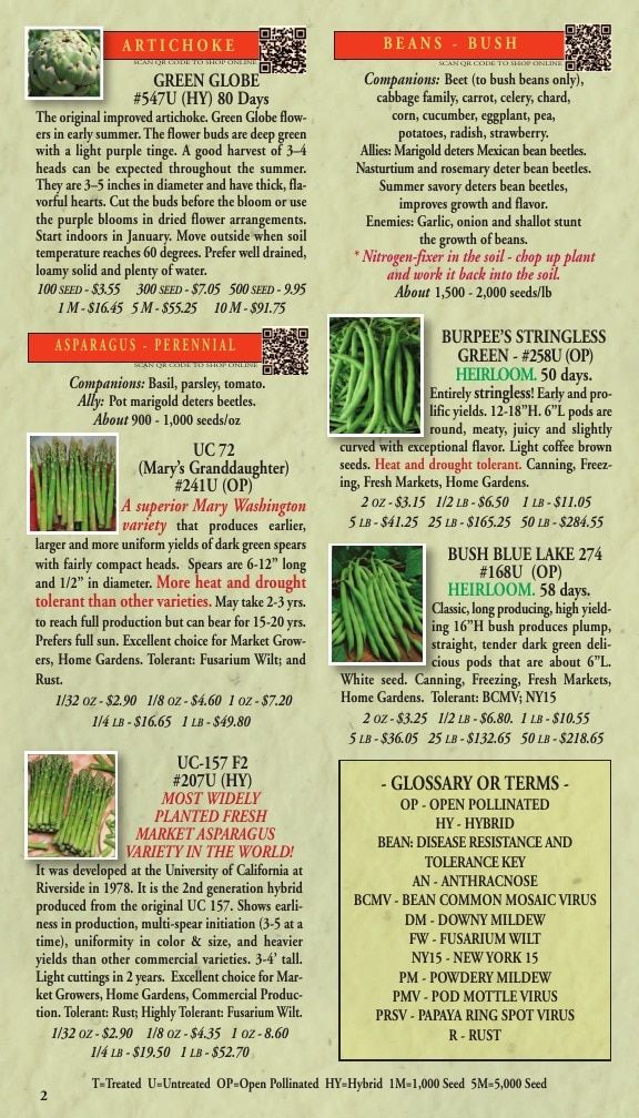 Willhite Seed Seed Catalog Weekly Ad January 1 - December 31, 2026