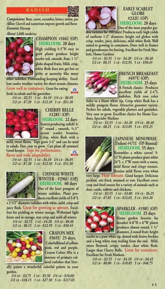 Willhite Seed Seed Catalog Weekly Ad January 1 - December 31, 2026