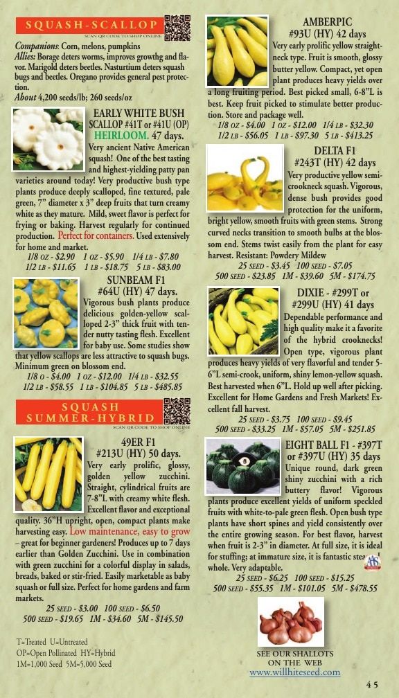 Willhite Seed Seed Catalog Weekly Ad January 1 - December 31, 2026