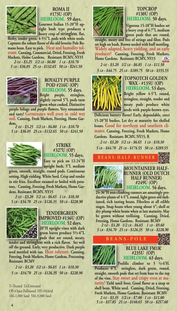Willhite Seed Seed Catalog Weekly Ad January 1 - December 31, 2026