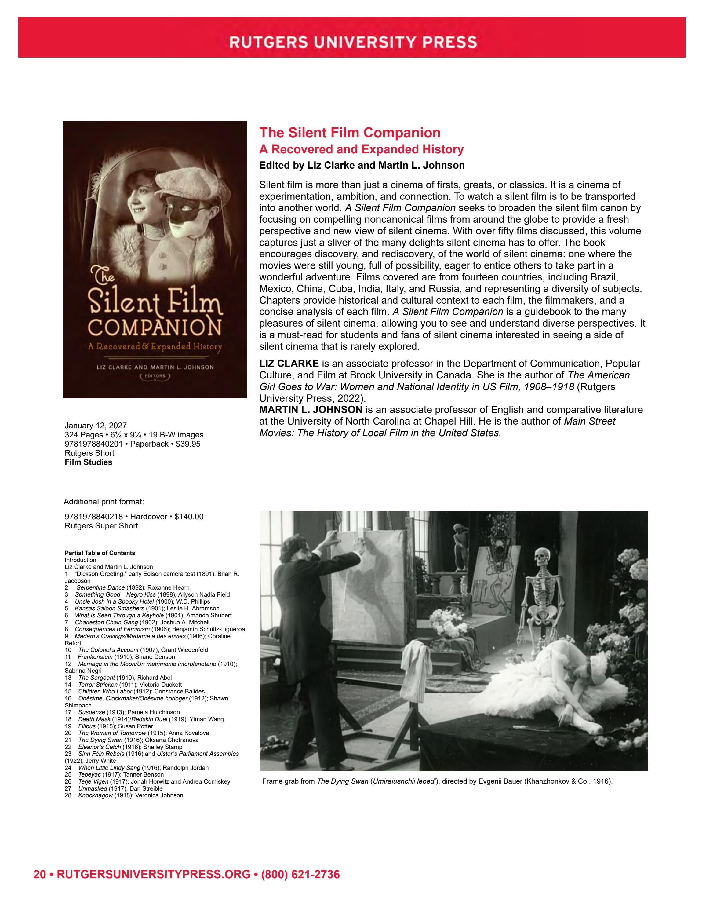 Rutgers University Press Fall and Winter Books Catalog Weekly Ad January 1 - December 31, 2026