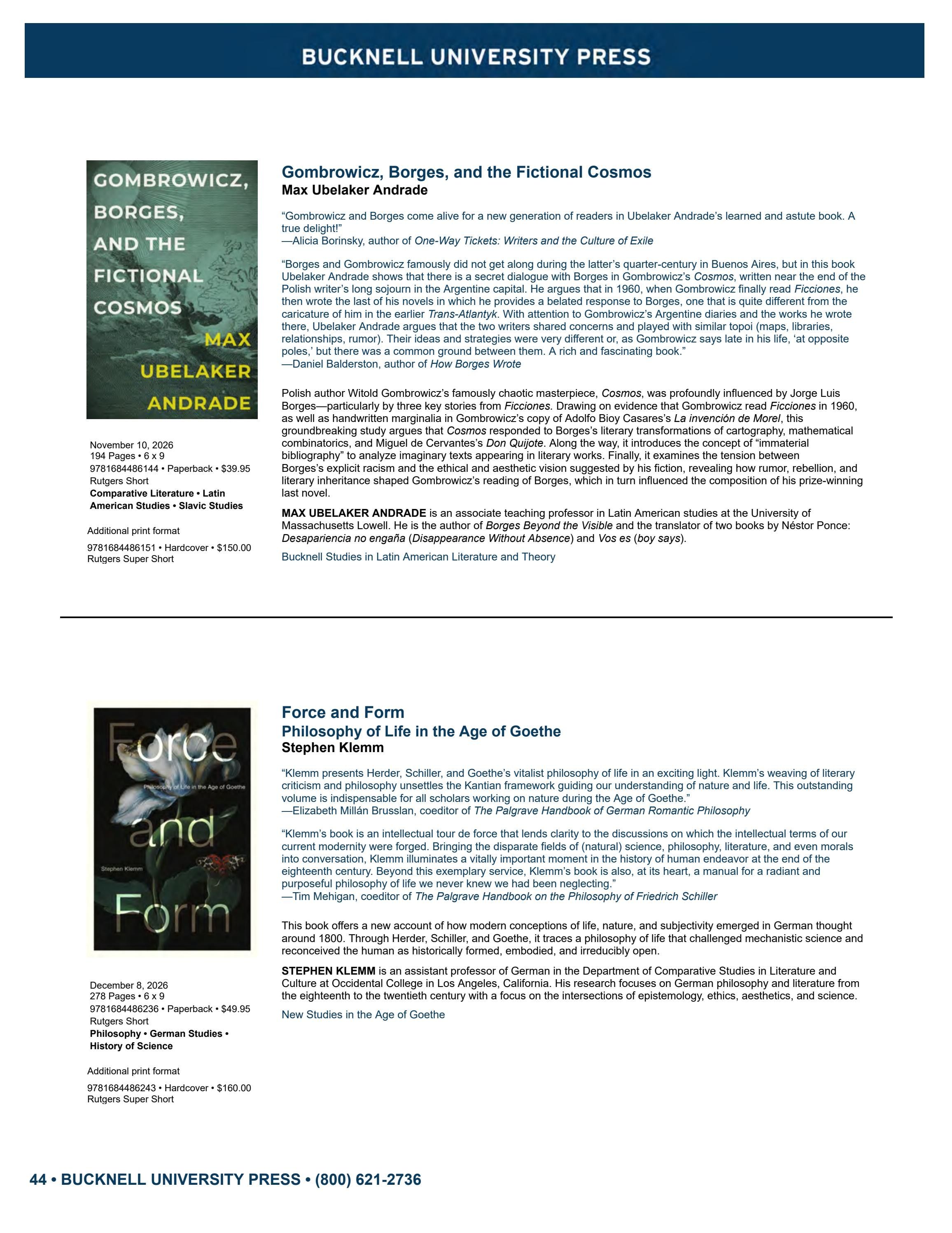 Rutgers University Press Fall and Winter Books Catalog Weekly Ad January 1 - December 31, 2026