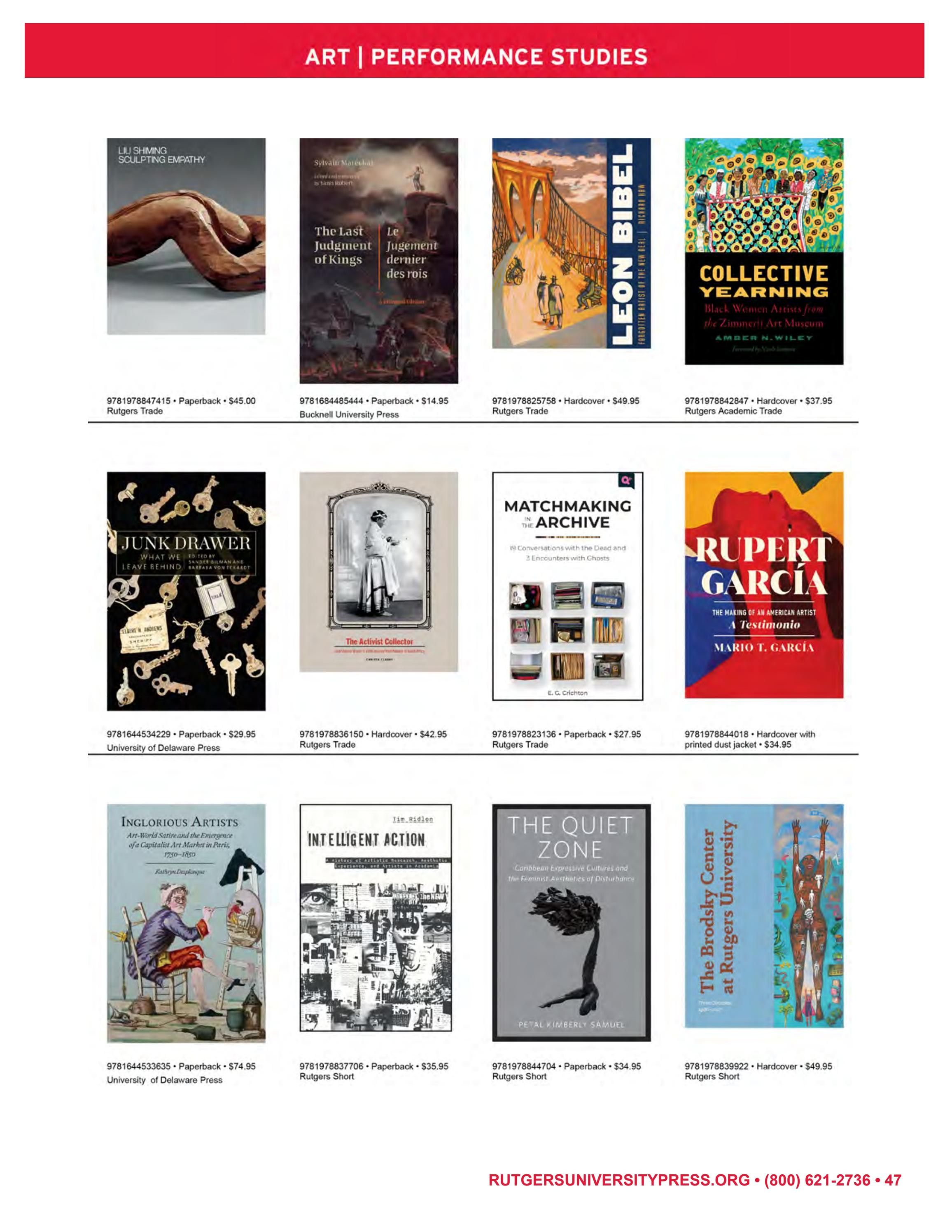 Rutgers University Press Fall and Winter Books Catalog Weekly Ad January 1 - December 31, 2026