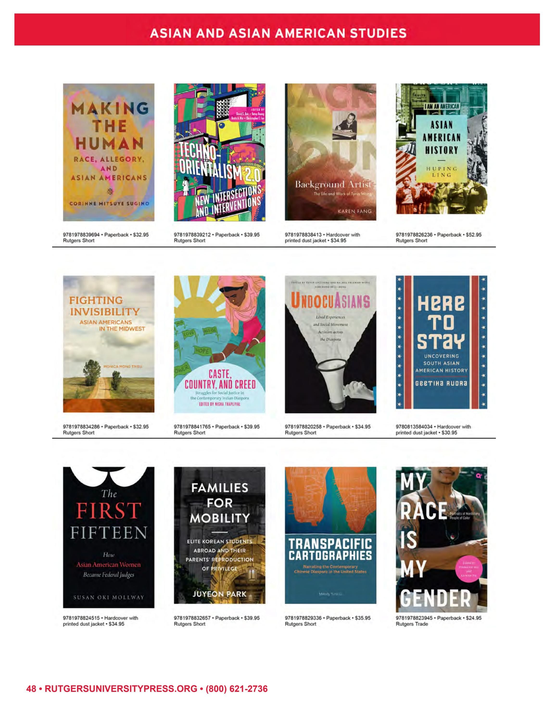 Rutgers University Press Fall and Winter Books Catalog Weekly Ad January 1 - December 31, 2026