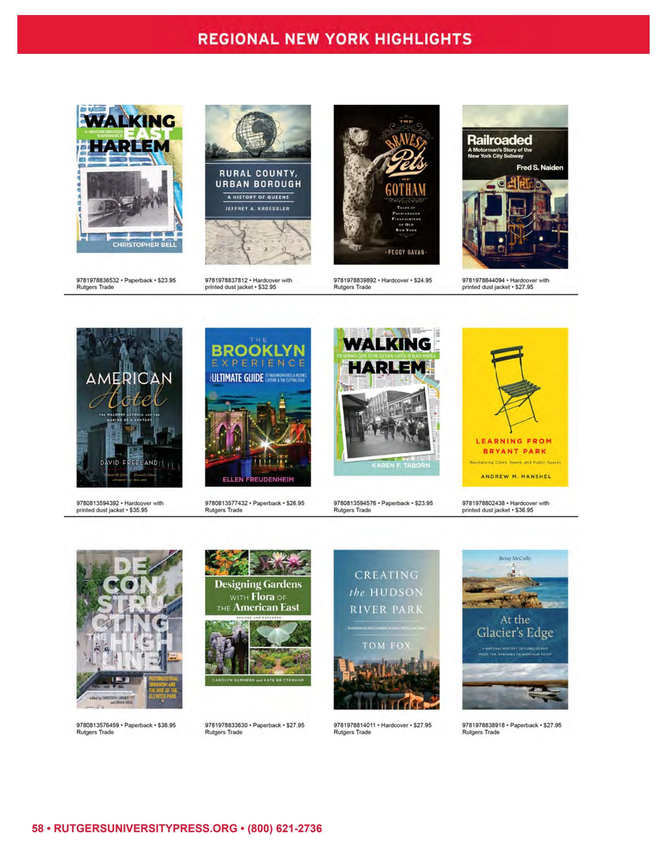Rutgers University Press Fall and Winter Books Catalog Weekly Ad January 1 - December 31, 2026