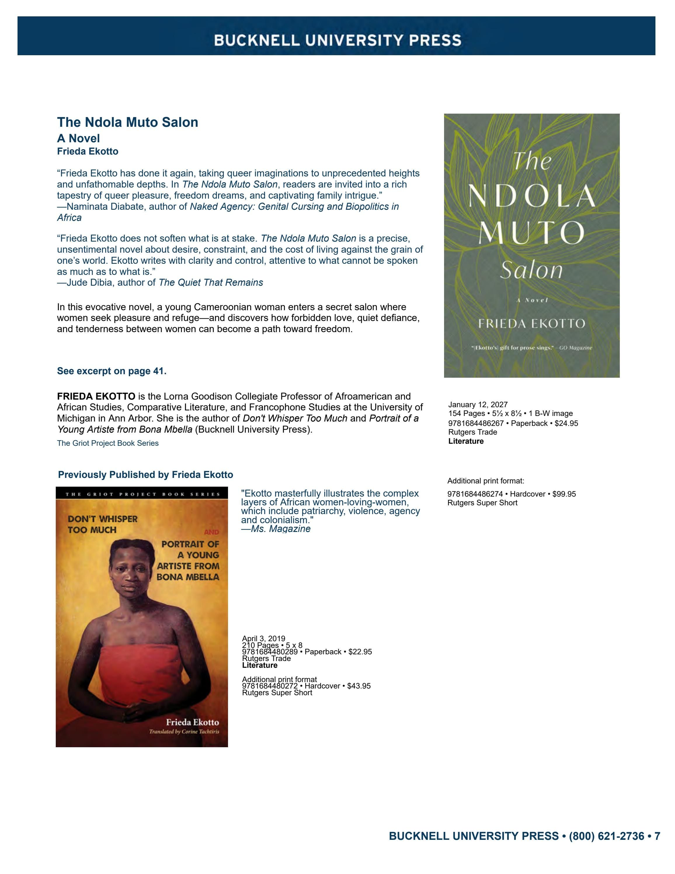 Rutgers University Press Fall and Winter Books Catalog Weekly Ad January 1 - December 31, 2026