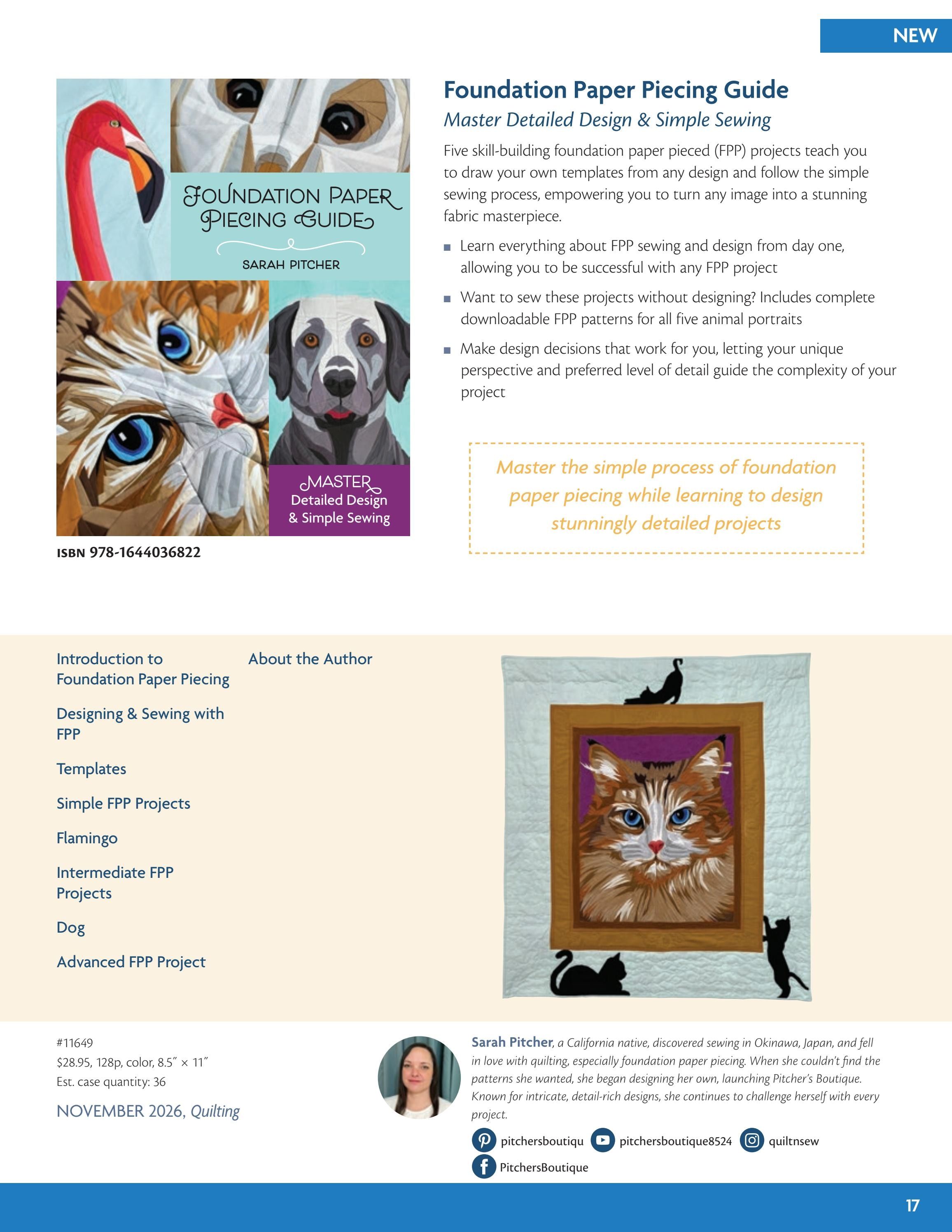 C&T Publishing Fall Book and Craft Catalog Weekly Ad January 1 - December 31, 2026