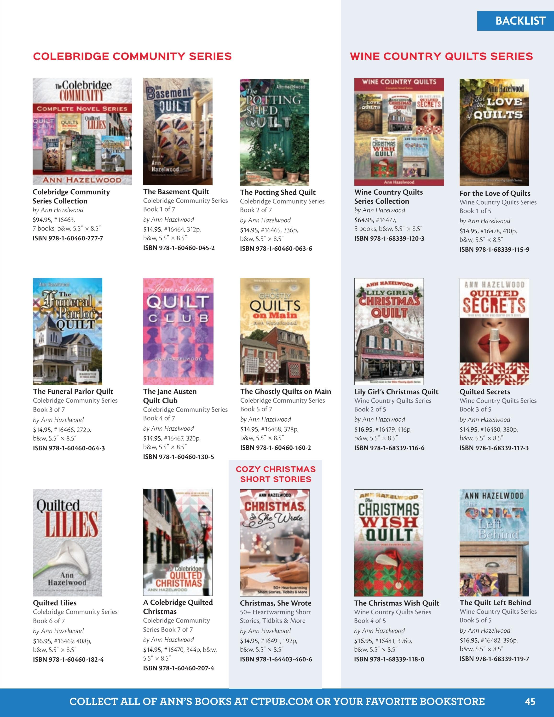 C&T Publishing Fall Book and Craft Catalog Weekly Ad January 1 - December 31, 2026