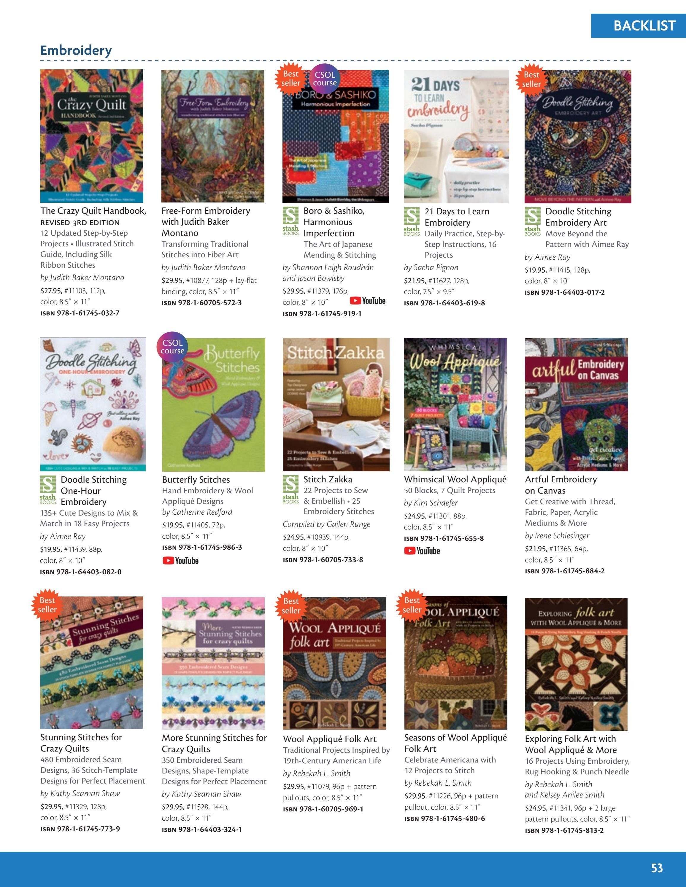 C&T Publishing Fall Book and Craft Catalog Weekly Ad January 1 - December 31, 2026