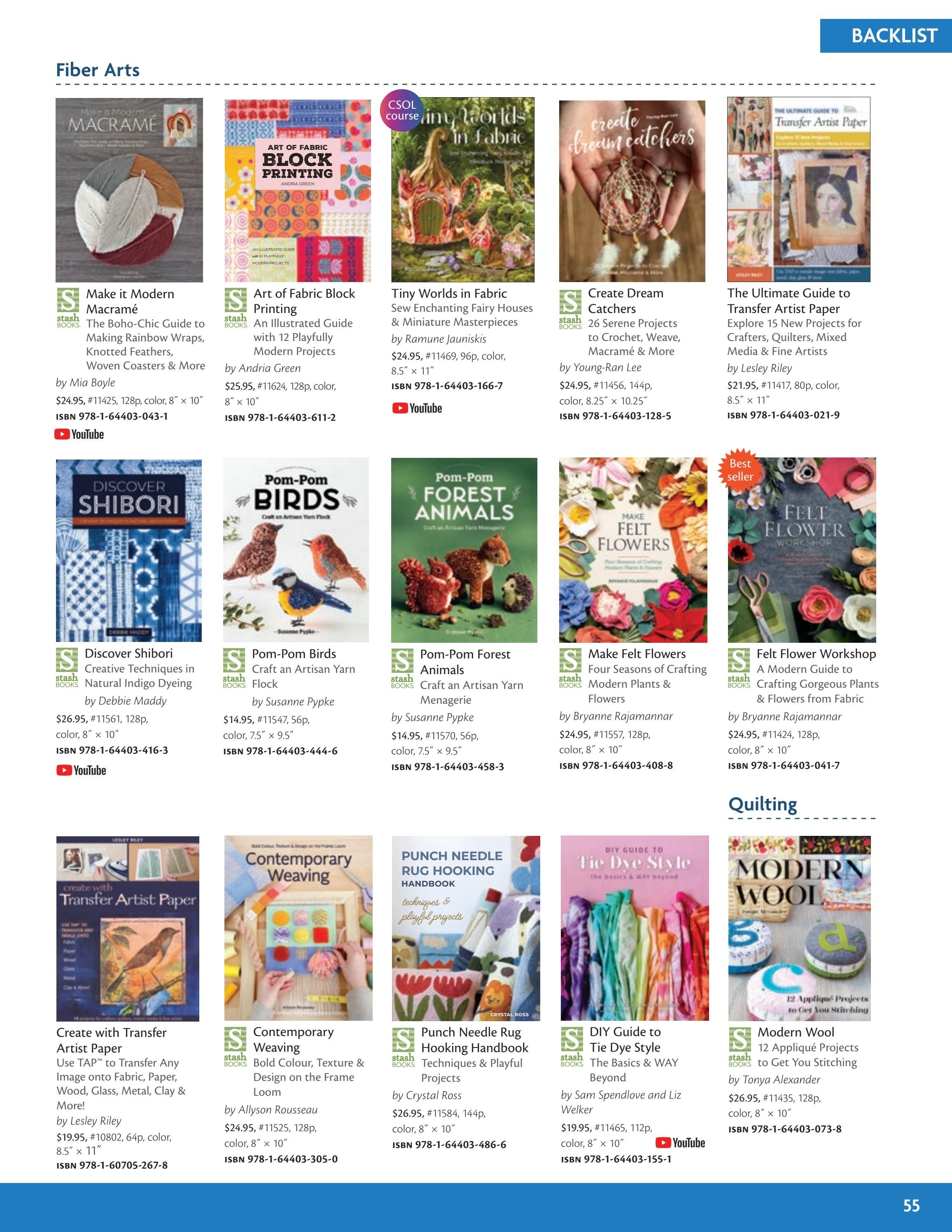 C&T Publishing Fall Book and Craft Catalog Weekly Ad January 1 - December 31, 2026