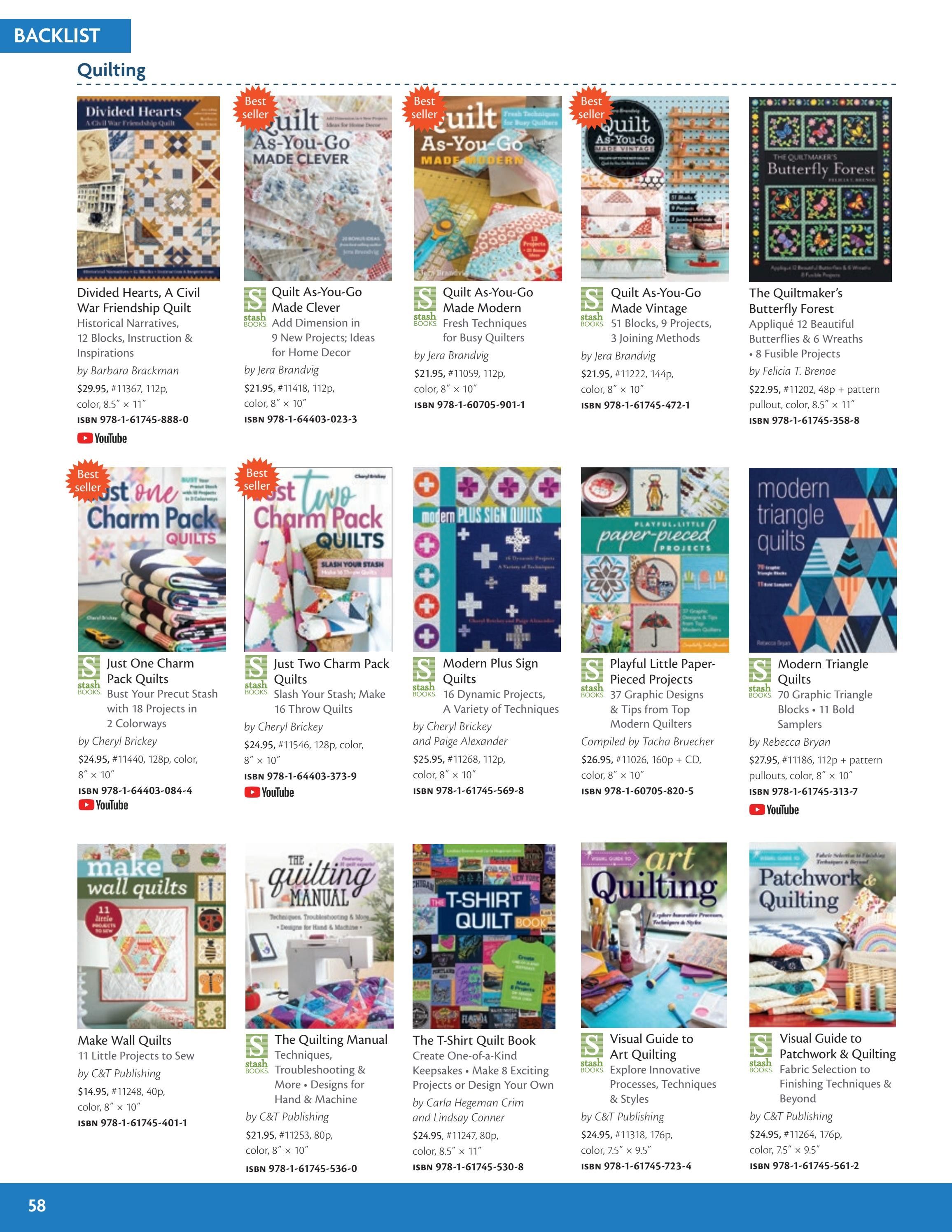 C&T Publishing Fall Book and Craft Catalog Weekly Ad January 1 - December 31, 2026