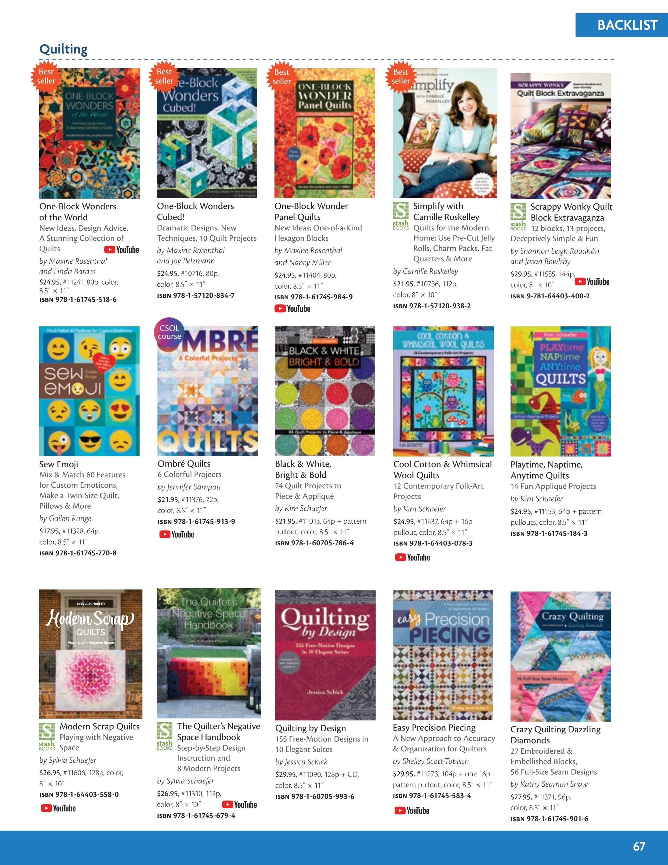 C&T Publishing Fall Book and Craft Catalog Weekly Ad January 1 - December 31, 2026