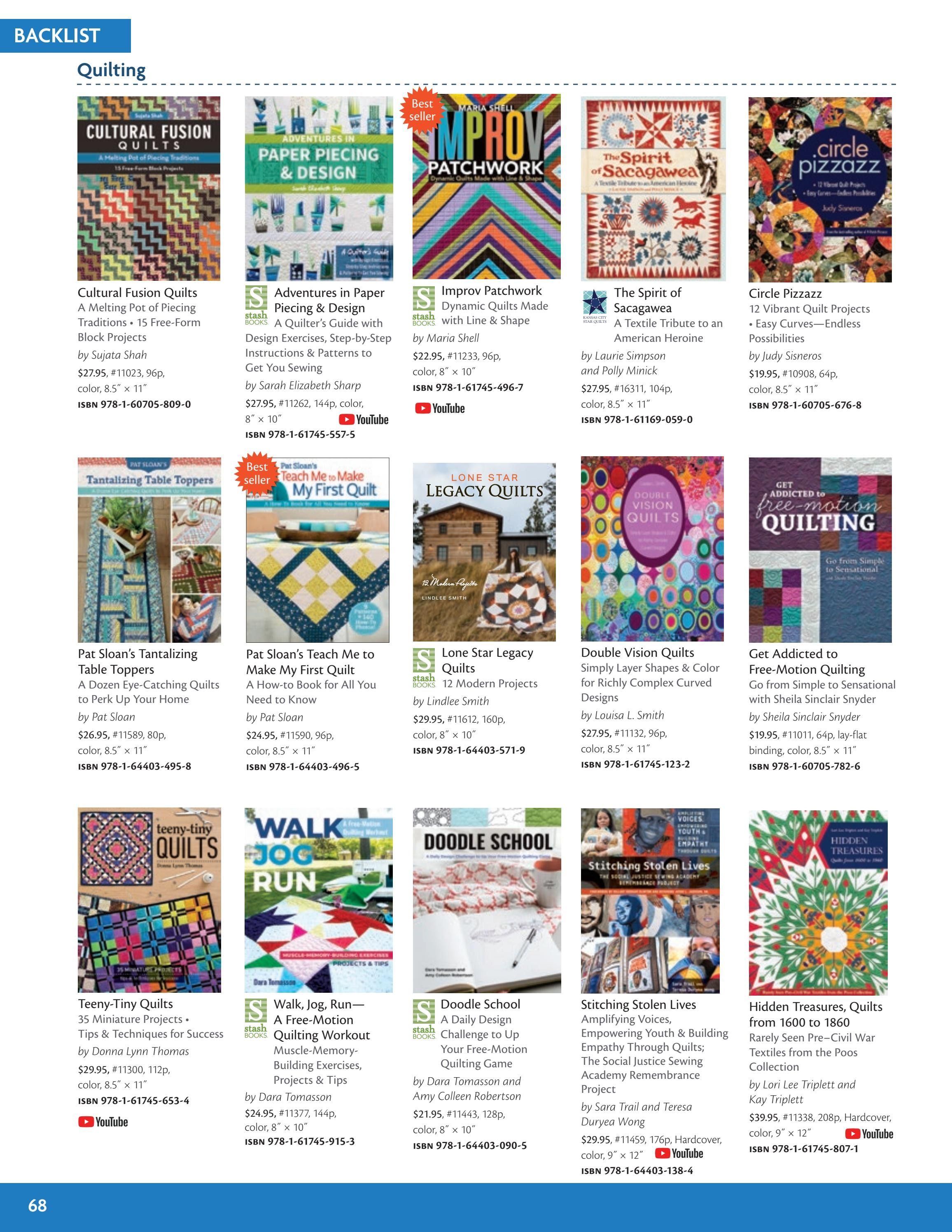 C&T Publishing Fall Book and Craft Catalog Weekly Ad January 1 - December 31, 2026