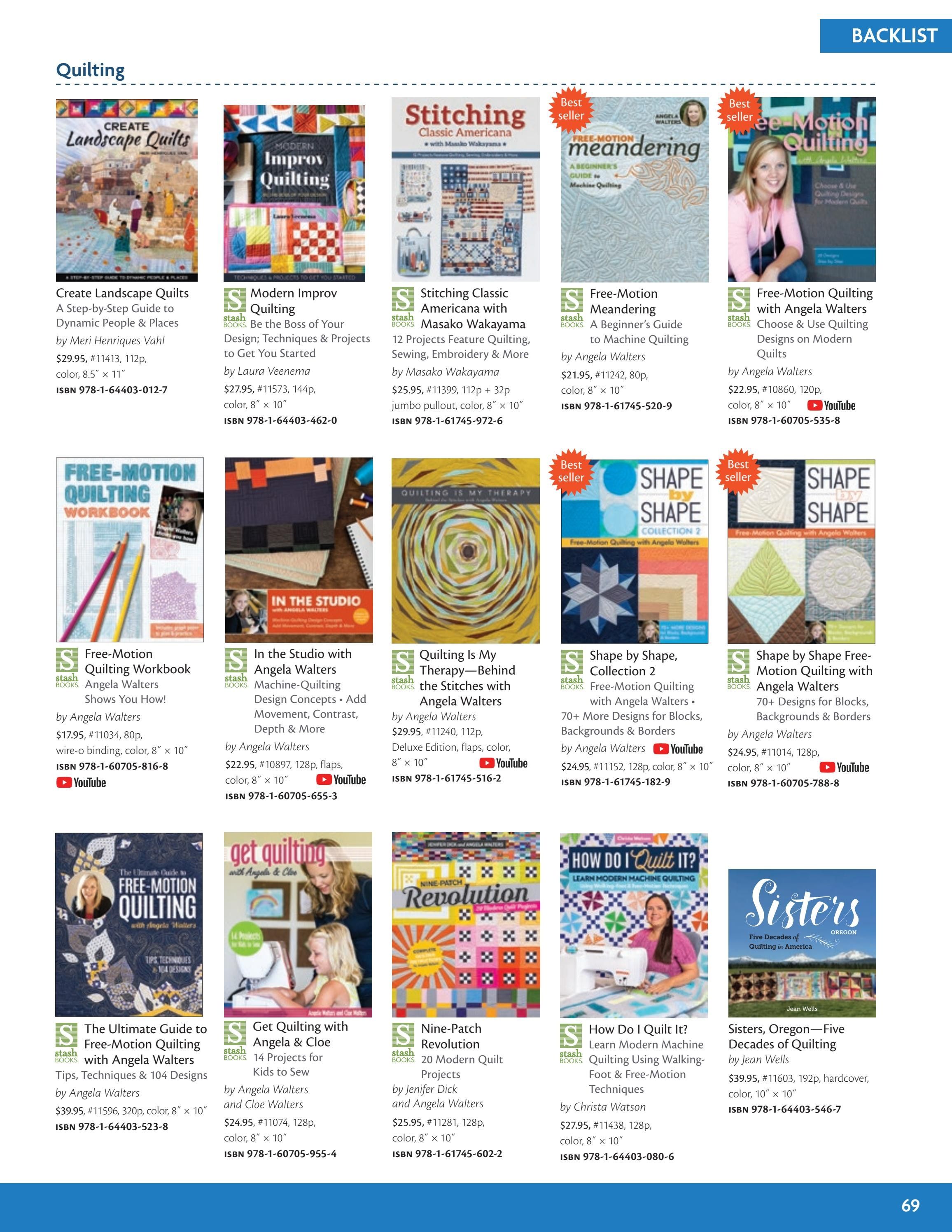 C&T Publishing Fall Book and Craft Catalog Weekly Ad January 1 - December 31, 2026